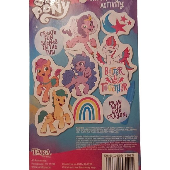 2PK My Little Pony/Frozen 8 Foam Pcs Bath Playtime Activity W/Mesh Bag - Picture 4 of 5